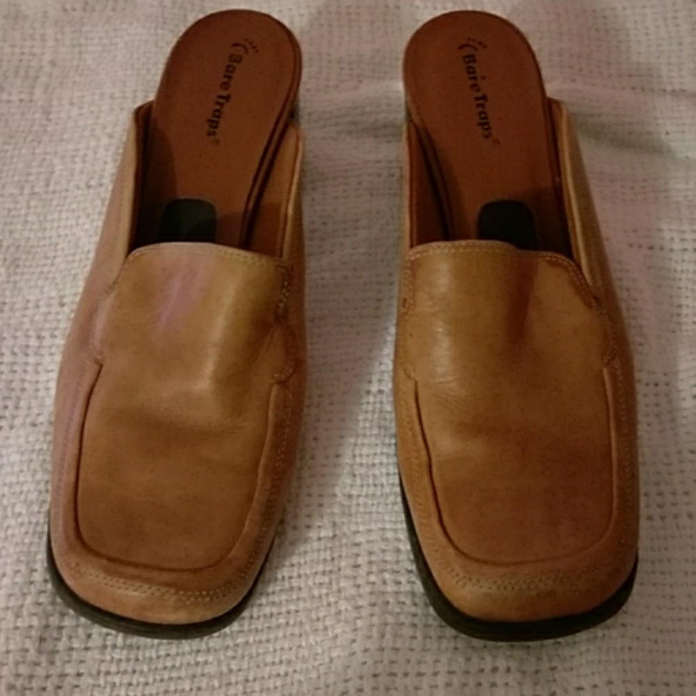 Slip on leather
